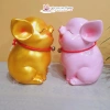 Heo ngậm tiền hút lộc thạch cao mới 2 size - ống tiết kiệm phong thủy, quà tặng, giá 99.000 10