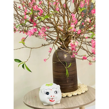 Heo Sứ Size Vừa 11x16cm Trang Trí Đồ Gỗ Đáng Yêu - Giá Giảm 129.000₫ 9