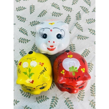 Heo Sứ Size Vừa 11x16cm Trang Trí Đồ Gỗ Đáng Yêu - Giá Giảm 129.000₫ 10