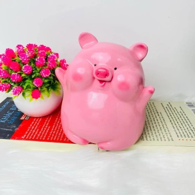 Heo Tiết Kiệm Tiền Sứ Bát Tràng 5 Lớp Hecube Lợn Đất Má Phính Hello 39.629₫