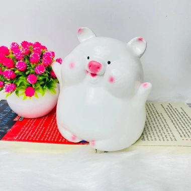 Heo Tiết Kiệm Tiền Sứ Bát Tràng 5 Lớp Hecube Lợn Đất Má Phính Hello 39.629₫
