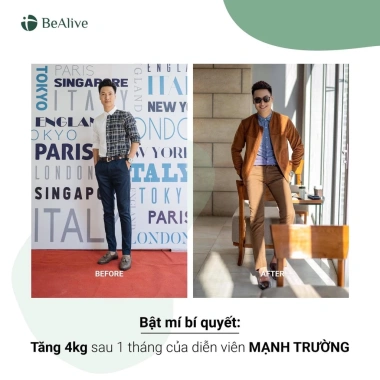Herbalbe Tăng Cân BEALIVE Chính Hãng - Tăng 2-3 Kg trong 15 ngày, Giá chỉ 480.000₫ (Giảm từ 624.000₫) 6