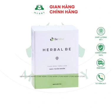 Herbalbe Tăng Cân BEALIVE Chính Hãng - Tăng 2-3 Kg trong 15 ngày, Giá chỉ 480.000₫ (Giảm từ 624.000₫) 10