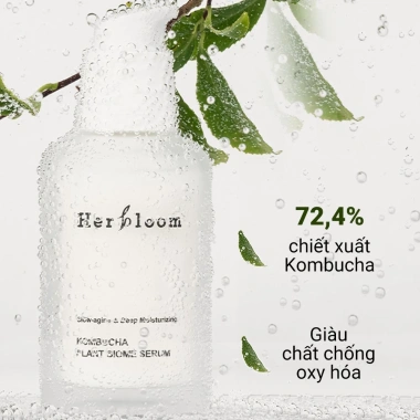 Herbloom Serum Thuần Chay 50ml Cấp Ẩm Sâu Dưỡng Trắng Chống Lão Hoá Kombucha Plant Biome - Giá ưu đãi 699.000đ