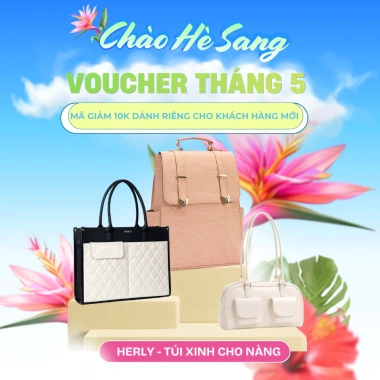 HERLY Túi xách nữ thời trang đa năng, đeo vai tinh tế kèm Charm Cherry, chỉ 350.000₫ 2 HERLY Túi xách nữ thời trang đa năng, đeo vai tinh tế kèm Charm Cherry, chỉ 350.000₫ 2