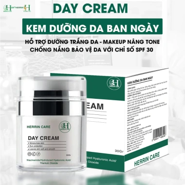 HERRIN CARE Day Cream Kem Ngày Cấp ẩm Dưỡng Trắng Nâng Tông Chống Nắng Bảo Vệ Da Giá 359k Giảm 18%