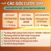 HICO SIM Du Lịch Trung Quốc 3 Mạng China Mobile Telecom Unicom Giá Hạn Được 105k 2