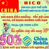 HICO SIM Du Lịch Trung Quốc 3 Mạng China Mobile Telecom Unicom Giá Hạn Được 105k 6