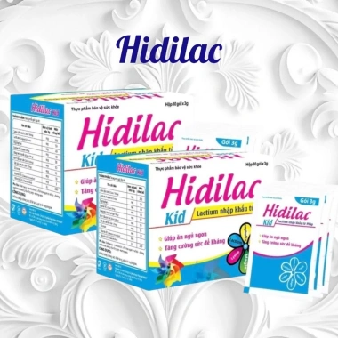 Hidilac Kid HSD – Thực phẩm cho trẻ kém ăn, ốm yếu, giảm quấy khóc đêm 220.000₫ 3 Hidilac Kid HSD – Thực phẩm cho trẻ kém ăn, ốm yếu, giảm quấy khóc đêm 220.000₫ 3