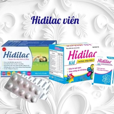 Hidilac Viên Bổ Sung Dinh Dưỡng Kid - Giảm cân, hỗ trợ chuyển hóa chất béo, giá ưu đãi 221.000 VND 4