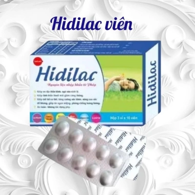 Hidilac Viên Bổ Sung Dinh Dưỡng Kid - Giảm cân, hỗ trợ chuyển hóa chất béo, giá ưu đãi 221.000 VND 7