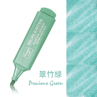Highlighter Đầu Mềm Kim Loại Sáng Bóng - Bút Đánh Dấu & Vẽ Sáng Tạo cho Văn Phòng Phẩm Học Sinh 10