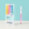 Highlighter Double Head Xóa Nổi 6 Màu Pastel - Dành cho Sinh Viên, Bản Vẽ, Bullet Journal, Giá chỉ 39.000₫ 7