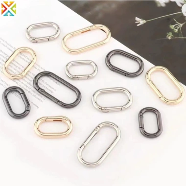 Hình Bầu Dục Hợp Kim Kẽm Đặc Biệt Mở Vòng Hành Lý, Trang Sức Phụ Kiện 2