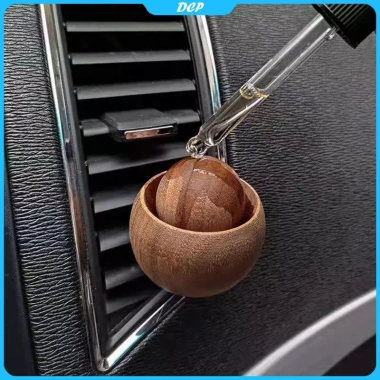 Hình cầu gỗ Xe Tinh Dầu - Clip khuếch tán hương liệu, làm mát không khí, tự động 6 Hình cầu gỗ Xe Tinh Dầu - Clip khuếch tán hương liệu, làm mát không khí, tự động 6