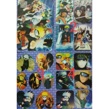 Hình dán Anime Naruto Boruto không thấm nước - Giá chỉ 65.000, giảm ngay 2