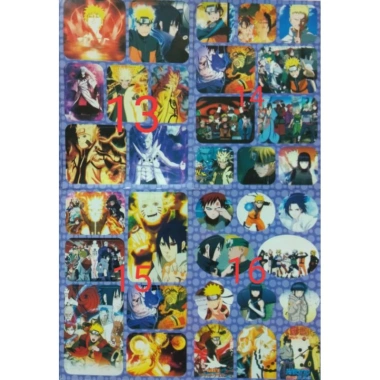 Hình dán Anime Naruto Boruto không thấm nước - Giá chỉ 65.000, giảm ngay 5