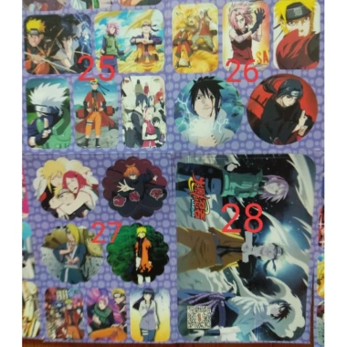 Hình dán Anime Naruto Boruto không thấm nước - Giá chỉ 65.000, giảm ngay 8