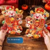 Hình dán cửa cặp ngựa Mã Đáo Thành Công 3D nhung đỏ – Size to 48cm, Tết Bính Ngọ 2.026, Giá ưu đãi 29.000đ 3