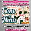 Hình Dán Decal Cơm Nắm Dễ Thương Baby Three - Chống Nước, Bền Màu, Thùng Xốp, Mút F88-5 10.5k 5