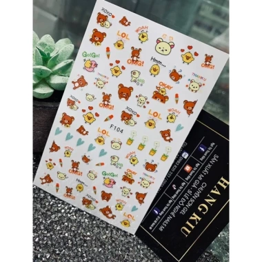 Hình Dán Móng Hàng Kiểu - Giá 8.000 VNĐ, giảm nhanh, decor tiện, mọi phong cách