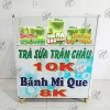 Hình dán rau Má Đậu xanh dán tường - Decor xe đẩy, quán trà sữa, cà phê - Sticker decal chỉ 26.000đ 8