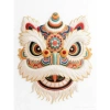 Hình Đầu Lân Thêu Gắn Áo Dài - Ủi Nhiệt, Phong Cách Truyền Thống, Giá 26.500₫ 2