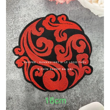 Hình thêu gắn áo dài - Patch ủi nhiệt đẹp, bền, giá chỉ 30.000 VNĐ 2