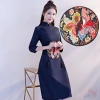 Hình thêu gắn áo dài tròn bướm có keo ủi – giá ưu đãi 15,500₫, giá gốc 19,065₫ 2