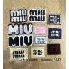 Hình Thêu MIU MIU ủi nhiệt - Patch & Sticker thời trang, giá chỉ 6.000₫