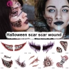 Hình xăm tạm thời Halloween chống thấm nước mô phỏng vết thương thật cho mặt và tay - Giá ưu đãi 30.456₫ 2