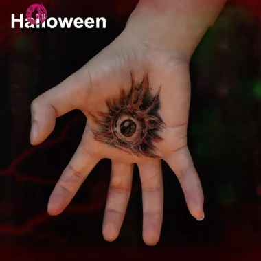 Hình xăm tạm thời Halloween chống thấm nước mô phỏng vết thương thật cho mặt và tay - Giá ưu đãi 30.456₫