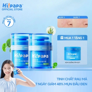 Hi!papa Kem Trị Mụn Trẻ Em Thảo Dược Tự Nhiên 50g - Giảm Mụn Nhanh, Dịu Nhẹ, Da Mềm Mịn - Giá 298k