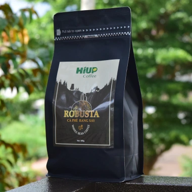 HiupCoffee Cà Phê Robusta Rang Xay 500gr - Hương Vị Đậm Đà, Giá Ưu Đãi 170k