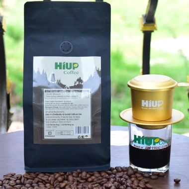 HiupCoffee Cà Phê Robusta Rang Xay 500gr - Hương Vị Đậm Đà, Giá Ưu Đãi 170k
