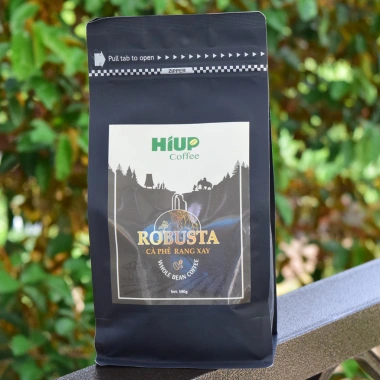 HiupCoffee Cà Phê Robusta Rang Xay 500gr - Hương Vị Đậm Đà, Giá Ưu Đãi 170k