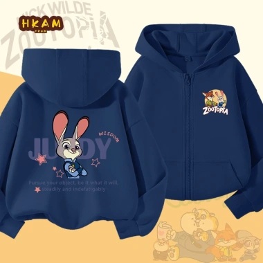 HKAM Áo Hoodie Bé Gái Zootopia Dây Kéo, Túi Đồ Thời Trang Giá 250k 7 HKAM Áo Hoodie Bé Gái Zootopia Dây Kéo, Túi Đồ Thời Trang Giá 250k 7