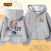 HKAM Áo Hoodie Bé Gái Zootopia Dây Kéo, Túi Đồ Thời Trang Giá 250k 10