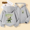 HKAM Áo Hoodie Bé Trai Dây Kéo Lót Lông Cừu Mùa Thu Đông Có Túi - 345.6k 9