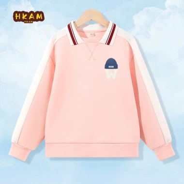 HKAM Áo thun bé trai áo polo trẻ em thời trang, thoải mái, in mũ - 259.200₫ 7