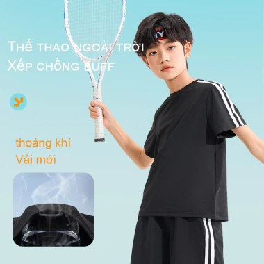 HKAM Combo2 Bộ đồ bé trai quần short áo thun khô nhanh, thoáng khí, thấm mồ hôi - Giá ưu đãi 302.400₫