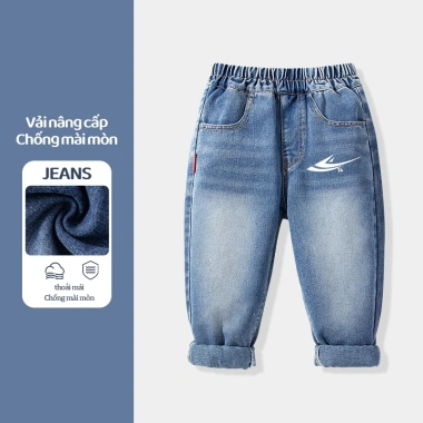 HKAM Quần Jeans Bé Trai Legging Trẻ Em Chống Mài Mòn, Thoải Mái, Giá 210.000₫ 8