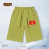 HKAM Quần short công sở bé trai vải mềm mịn, in cờ quốc gia - 226.800đ 8