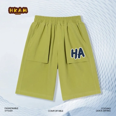 HKAM Quần short công sở bé Vải mềm mại thiết kế hiện đại, thích hợp đi học chơi 7