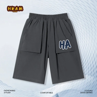 HKAM Quần short công sở bé Vải mềm mại thiết kế hiện đại, thích hợp đi học chơi 9