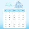 HKAM UPF200 Áo chống nắng bé gái, đàn hồi, nhăn không, mát mẻ, in hoa - 199.800 VND 6