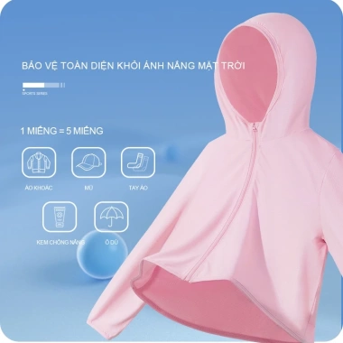 HKAM UPF50 Quần áo chống nắng bé trai mùa hè – Thoáng khí, mát mẻ, giá chỉ 150.000₫ 5