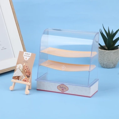 HL 1 12 Nhà Búp Bê Miniature Mô Phỏng Tủ Bánh Phụ Kiện Trang Trí LMWU Giá Chỉ 39.600₫