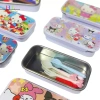 HL 5 Cái Sanrio Hello Kitty Kim Loại Hộp Đựng Bút Chì Hình Chữ Nhật Giá 69.960₫ 9
