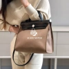 Hm HERBAG Super 20 màu size 32cm da Canvas - Túi xách nữ da thật cao cấp, Full Box, giảm 1 triệu 3